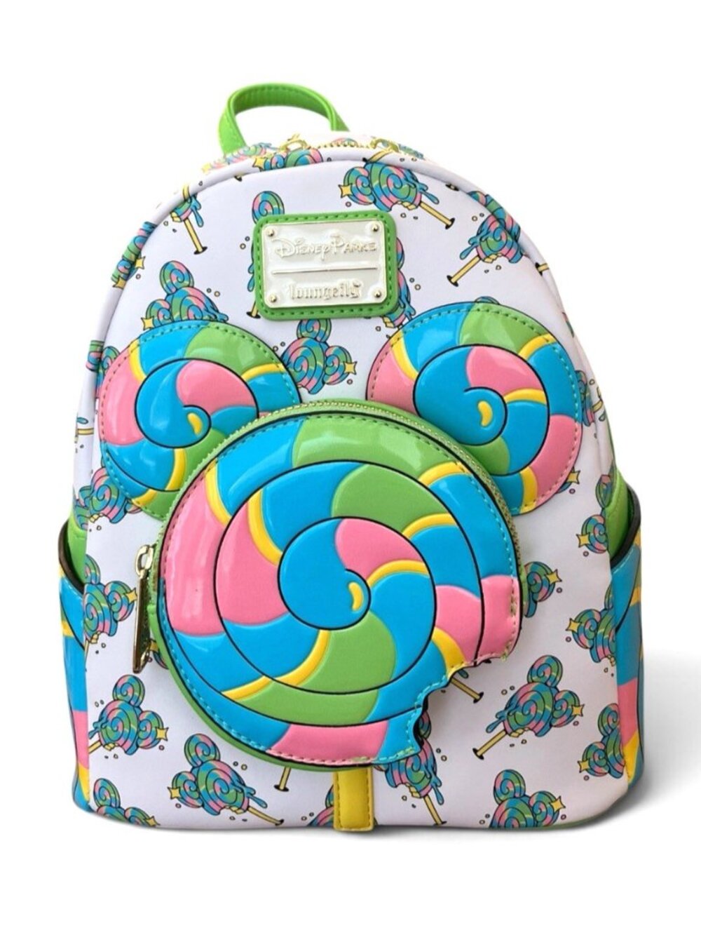 Mickey Mouse Lollipop Loungefly Mini Backpack Disney Eats Bag NWT